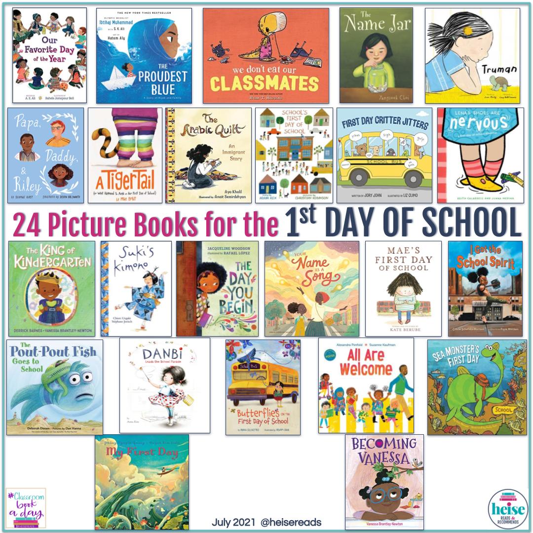 #ClassroomBookADay Book Recommendations